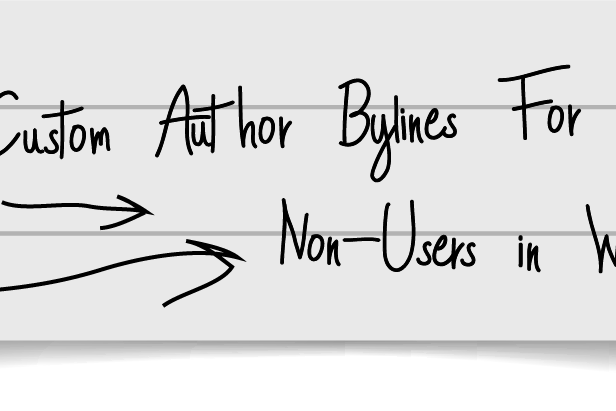 Custom Author Bylines for Non-Users in WordPress