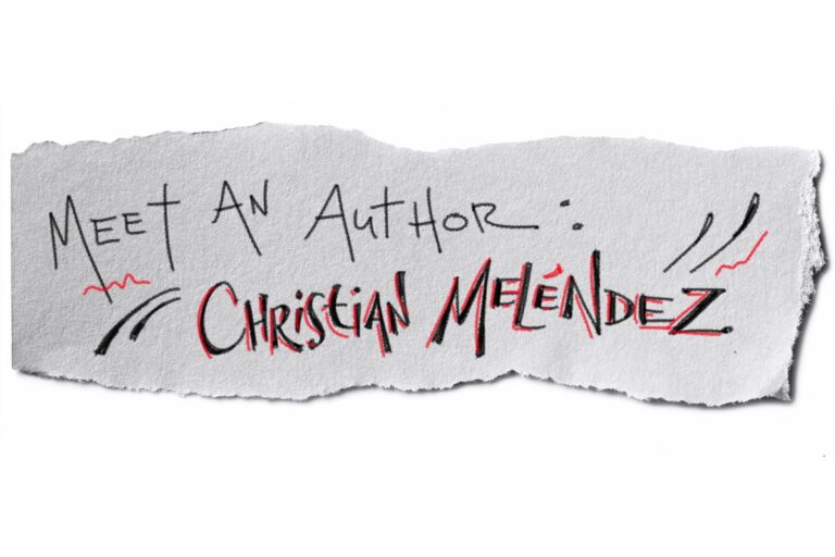 Meet an author Christian Meléndez
