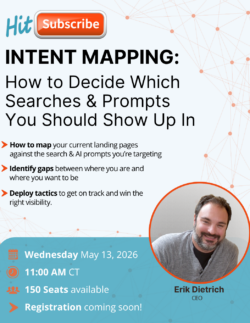 Webinar Intent Mapping